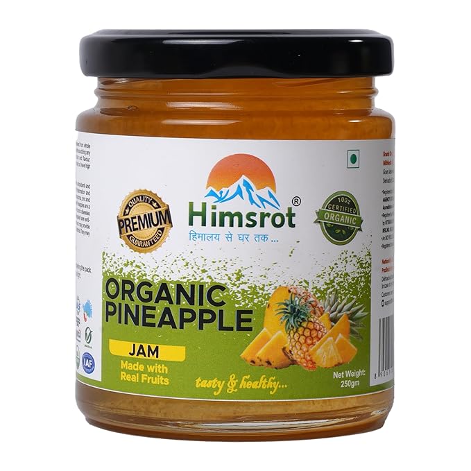 Himsrot Organic Pineapple Fruit Jam